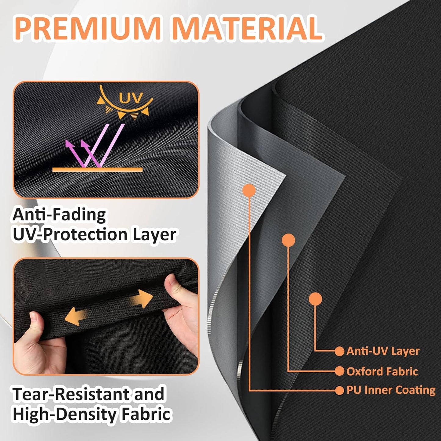 Pizza Oven Cover for Gozney Roccbox Portable Pizza Oven, Waterproof Dustproof Pizza Oven Protective Cover, Pizza Oven Accessories for Roccbox Gozney Pizza Oven