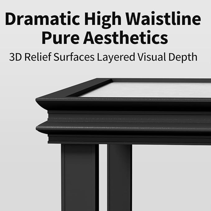 DHYGOTFUR Tall Plant Stand Indoor, Modern Black Aluminum Alloy Plant Shelf, Corner Flower Pot Holder Organizer for Living Room, Balcony, Patio, Garden (L11.8 x W11.8 x H27.6 inch)