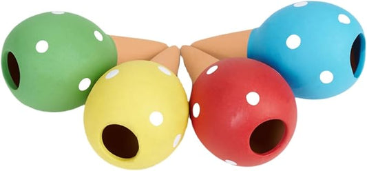 Tuzinano 4-Pack Terracotta Self-Watering Spikes | Eco-Friendly Iron-Rich Clay Olla Irrigation System | Vacation Plant Sitter for Potted Flowers, Herbs, and Succulents