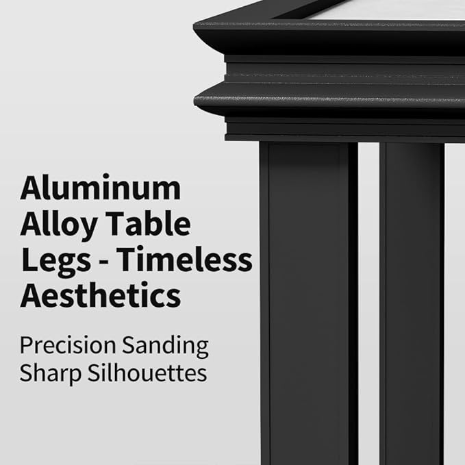 DHYGOTFUR Tall Plant Stand Indoor, Modern Black Aluminum Alloy Plant Shelf, Corner Flower Pot Holder Organizer for Living Room, Balcony, Patio, Garden (L11.8 x W11.8 x H27.6 inch)