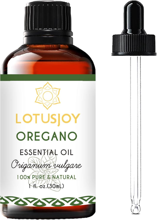 Oregano Essential Oil 100% Pure & Natural – Undiluted for Aromatherapy, Skin Care, and Household - 1 Oz