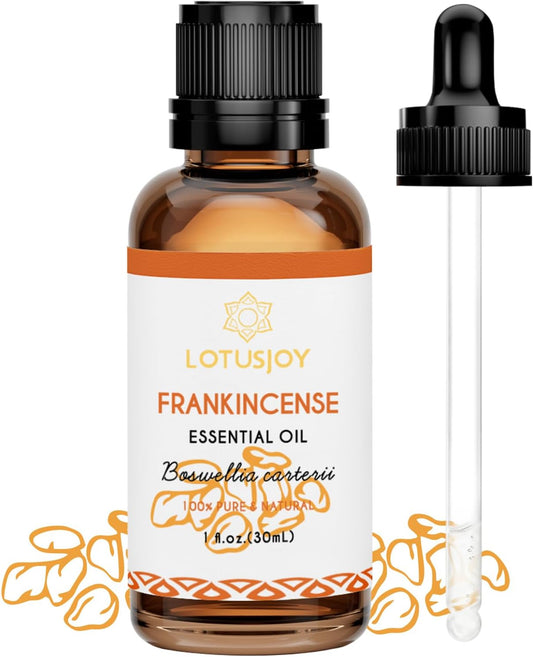Frankincense Essential Oil – 100% Pure Aromatherapy Oil for Diffuser, Candle, Soap Making, DIY Use – 1 oz