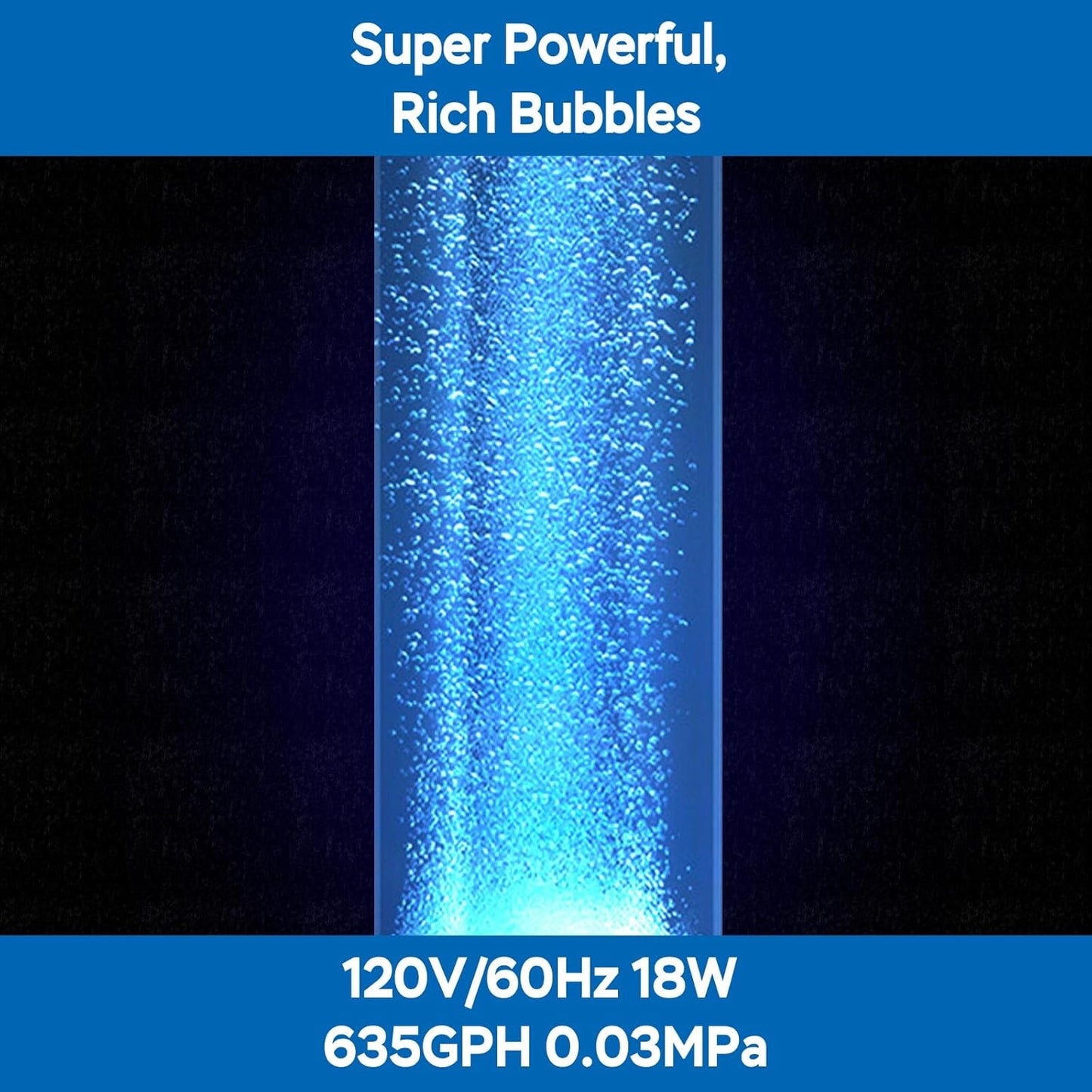AquaMiracle Linear Air Pump ZP-40/ZP-60/ZP-100/ZP-200 for Pond Aeration, 635/950/1600/4000GPH Septic Air Pump Pond Aerators for Outdoor Ponds, Waste Treatment, Aquarium, Fish Farm, Seafood Restaurant