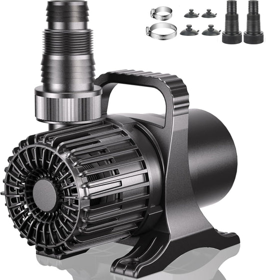 WaterRebirth (2900GPH-155W,UL listed) High Flow Large Fountain Submersible Water Pond Sump Pump Aquarium Electric Waterfall Pump Outdoor PS- 2900