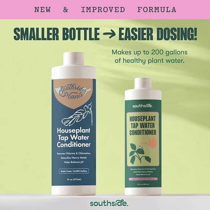Southside Plants Tap Water Conditioner for Houseplants & Hydroponics - Remove Chlorine, Chloramines & Heavy Metals, Buffers pH - 8 Oz