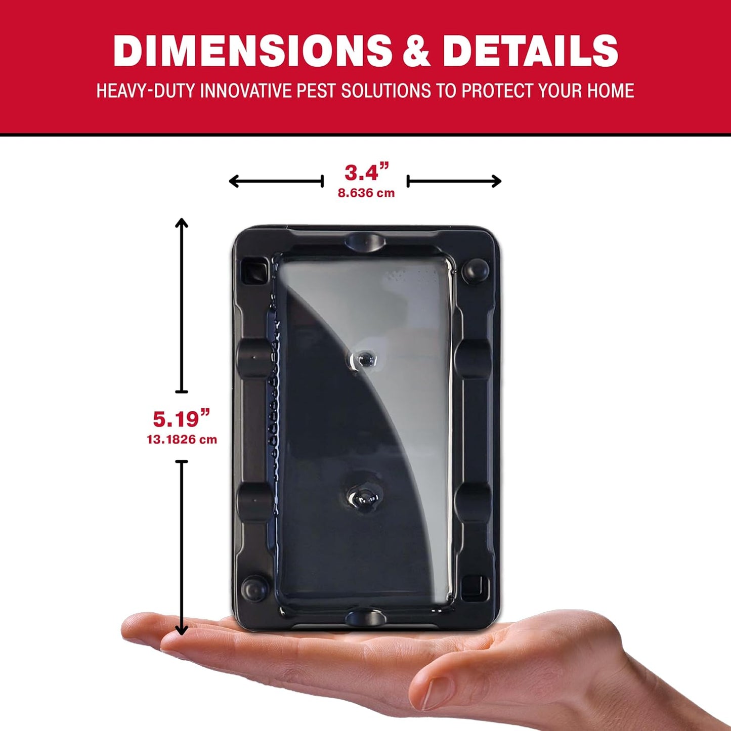 Catchmaster Mouse & Insect Glue Traps 20-Pk, Adhesive Rodent & Bug Catcher, Mouse Traps Indoor for Home, Sticky Glue Boards for Mice and Insects, Pest Control for House & Garage