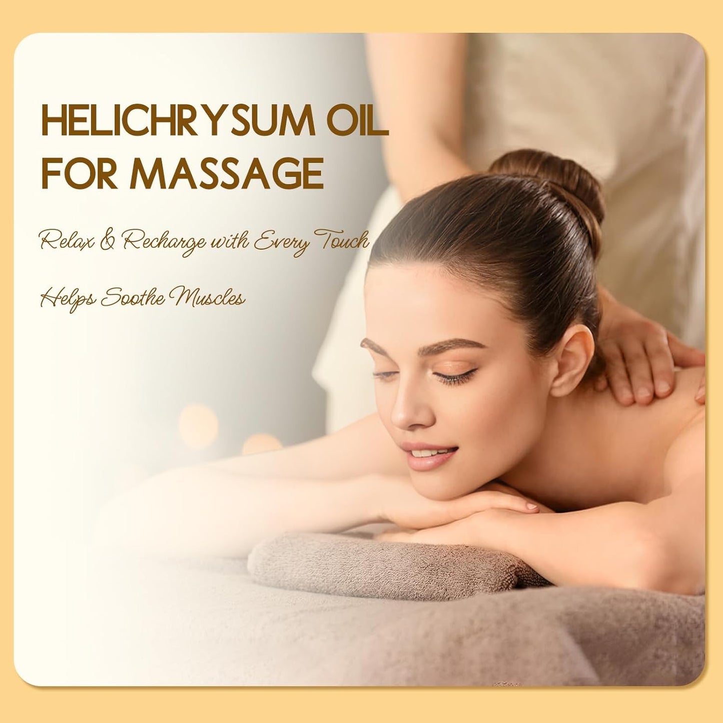 Helichrysum Essential Oil 1 Oz – 100% Pure & Natural – Helichrysum Oil for Bruising, Skin, Aromatherapy, Massage & DIY Use