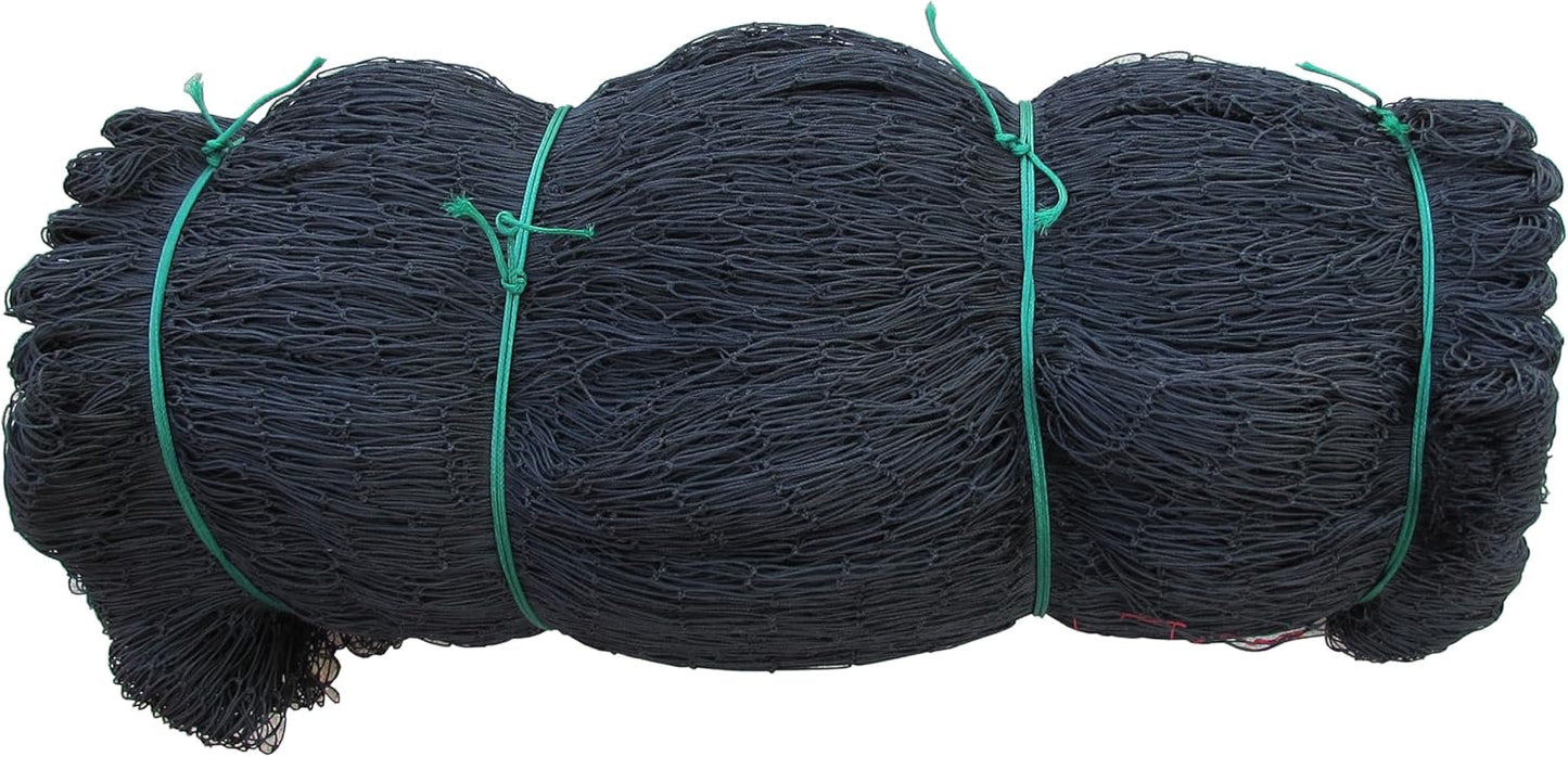Poultry Netting 1" or 2" Mesh Heavy Knotted Nets Aviary Gamefowl Quail Chicken Bird Block Net Long Lasting Break/Burst 85/245 lb Polyethylene 8-10 Year Lifespan (25' X 25', 2)