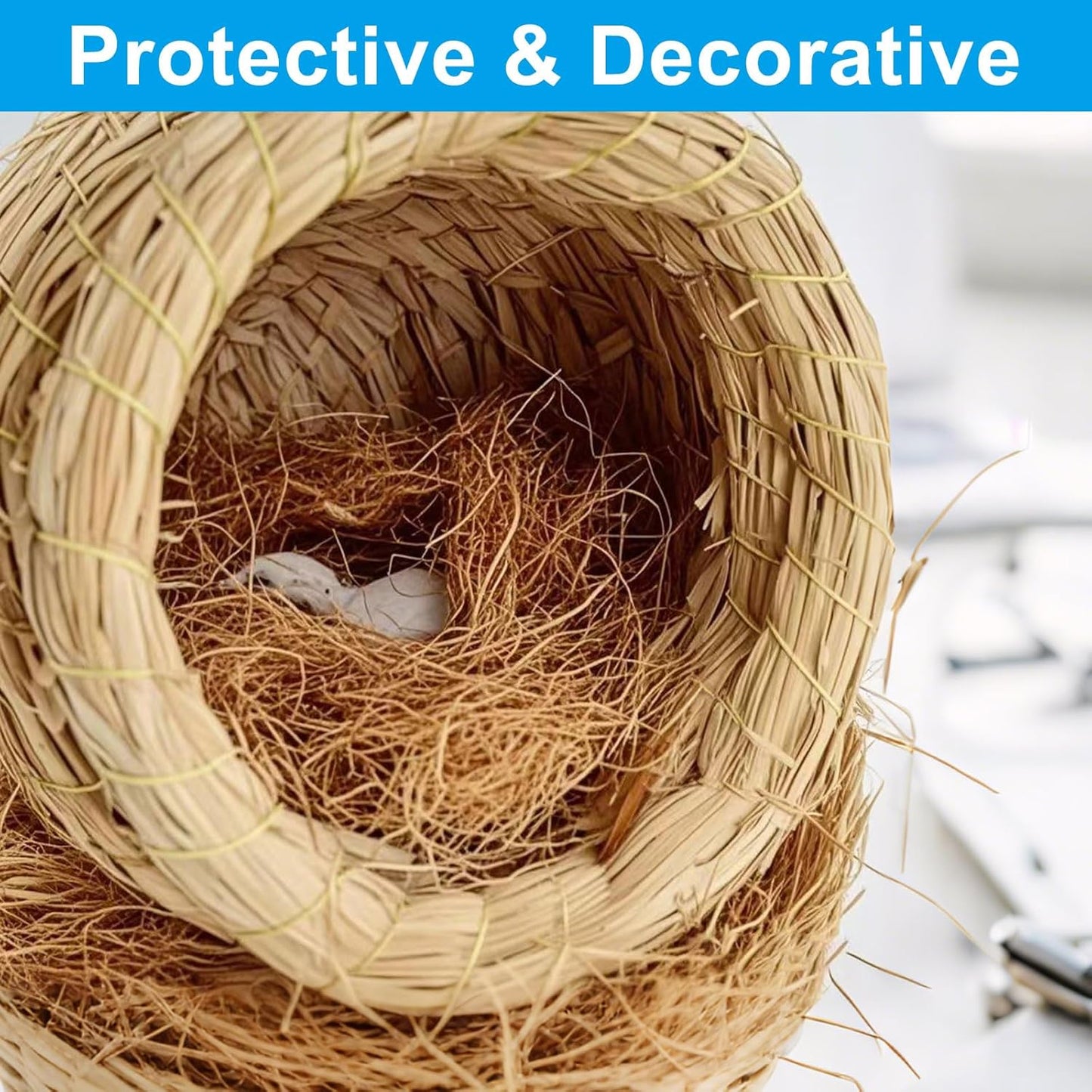 1 Pack Coconut Husk Fiber, 0.44 pounds Natural Coconut Shell Fiber Silk for Pot Plants, Orchids