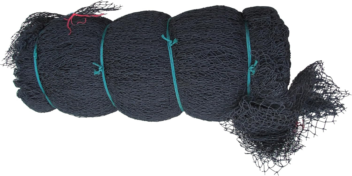 Poultry Netting 1" or 2" Mesh Heavy Knotted Nets Aviary Gamefowl Quail Chicken Bird Block Net Long Lasting Break/Burst 85/245 lb Polyethylene 8-10 Year Lifespan (6' X 150', 1)