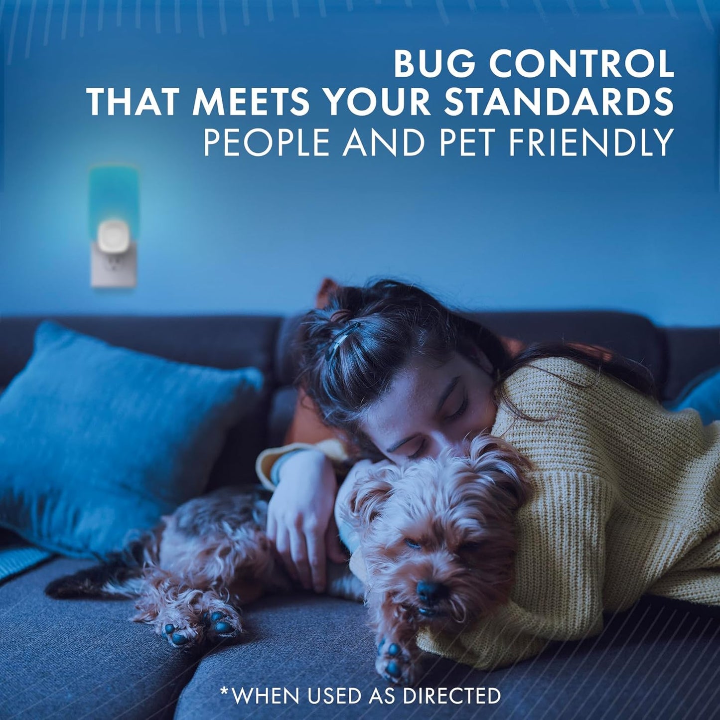 STEM Light Trap Refill Cartridges, Indoor Fruit Fly Trap, Effective Insect Control for Home, Attracts and Traps Flying Insects, Compatible with STEM Light Trap, 6 Count